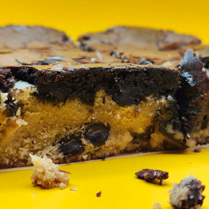 Brookie Tray Bake (Brownie / Cookie) 9 slices